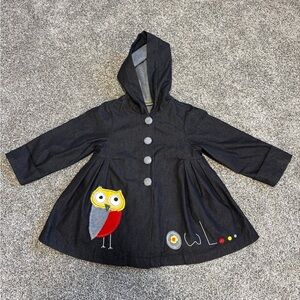 Maria Elena Pleated Jacket with Hood